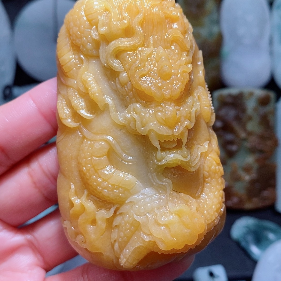 善***堂定制翡翠未镶嵌翡翠