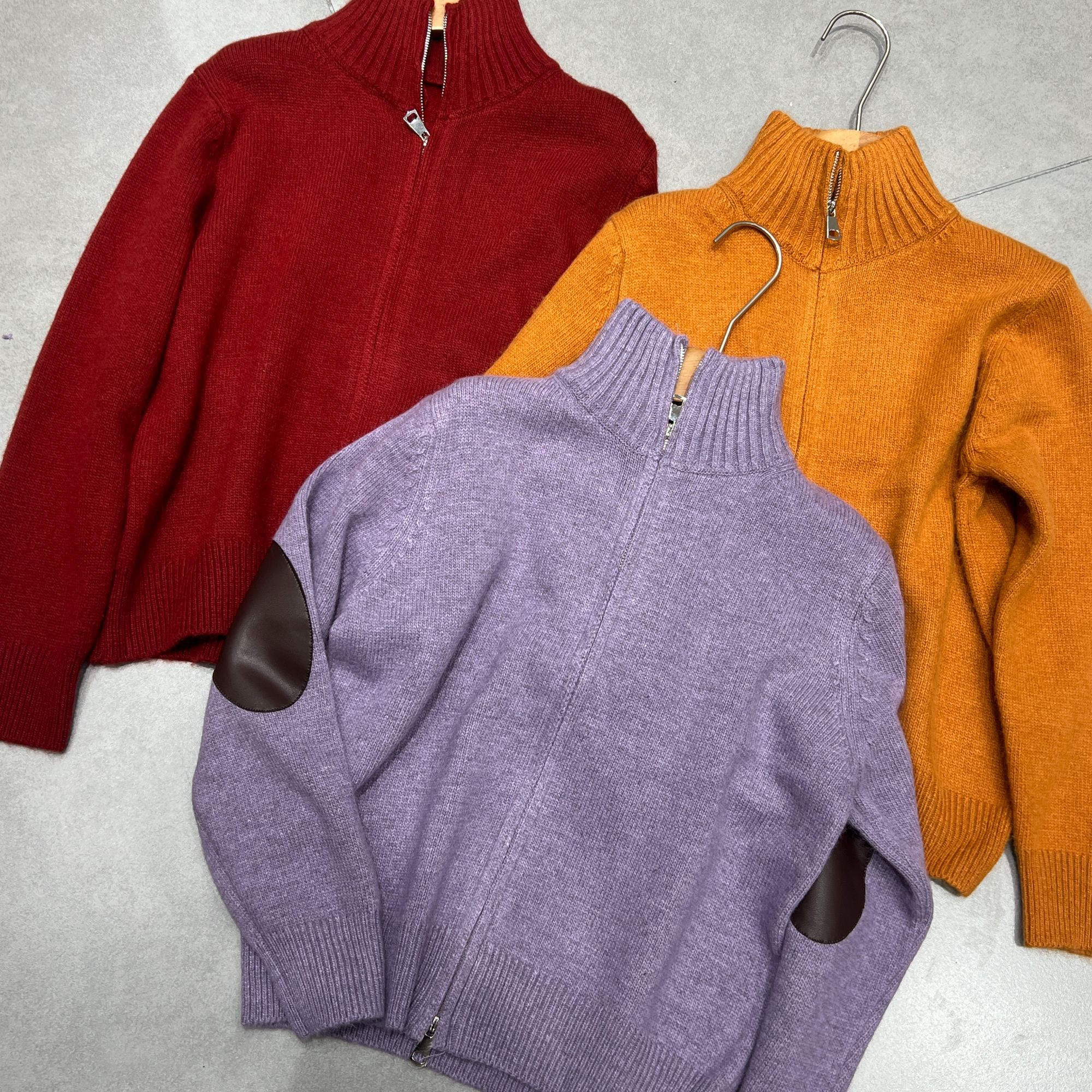 #熙荣·拉链高领毛衣