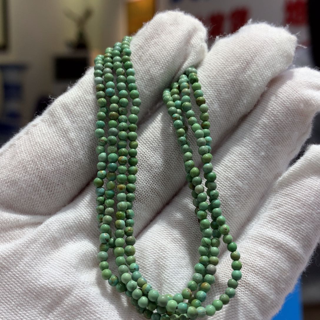 绿松石长链未镶嵌