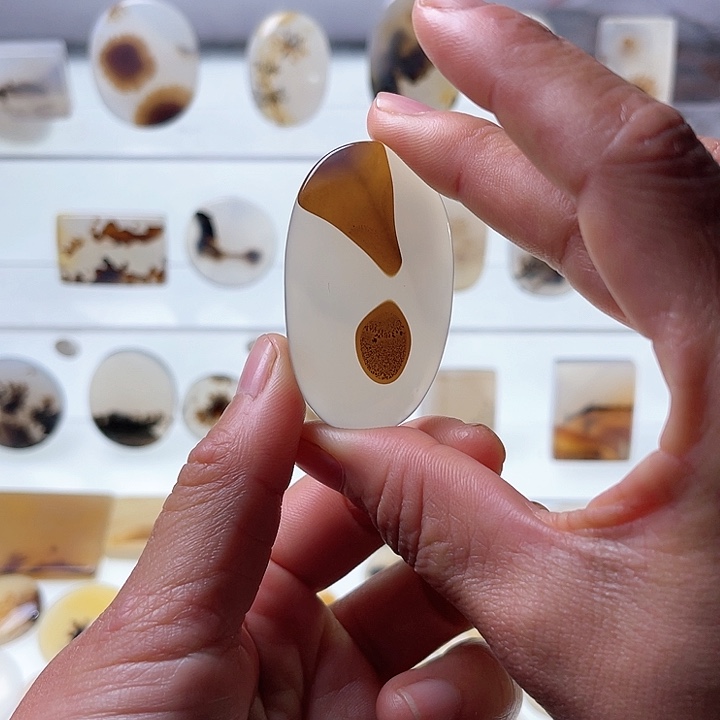 【闪购商品】玛瑙/玉髓珠宝半成品未镶嵌