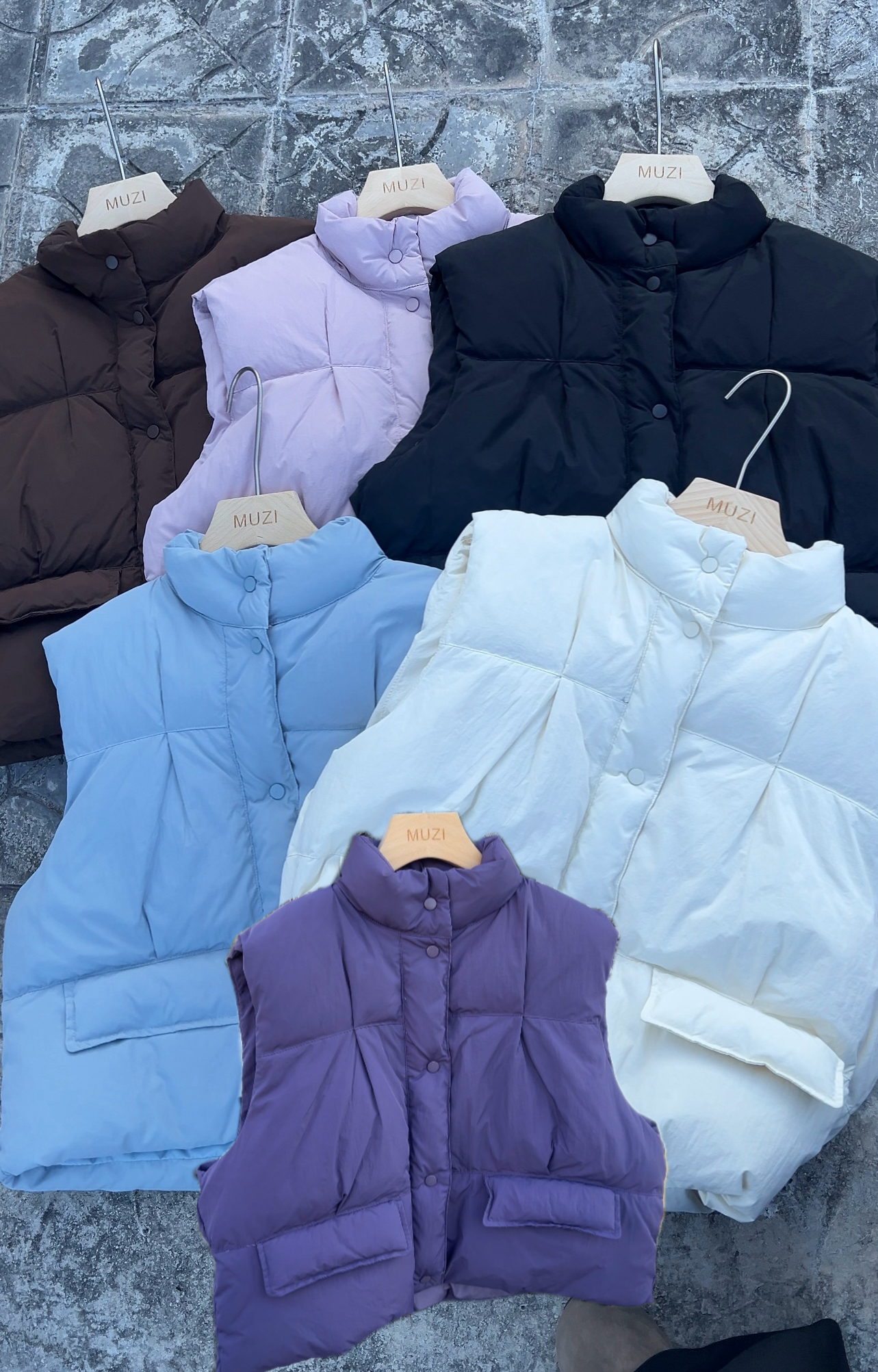 MUZI沐子147羽绒马甲