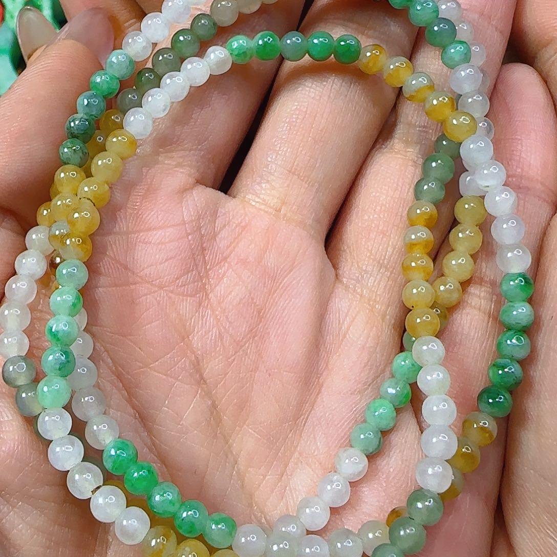 翡翠颈饰未镶嵌翡翠680