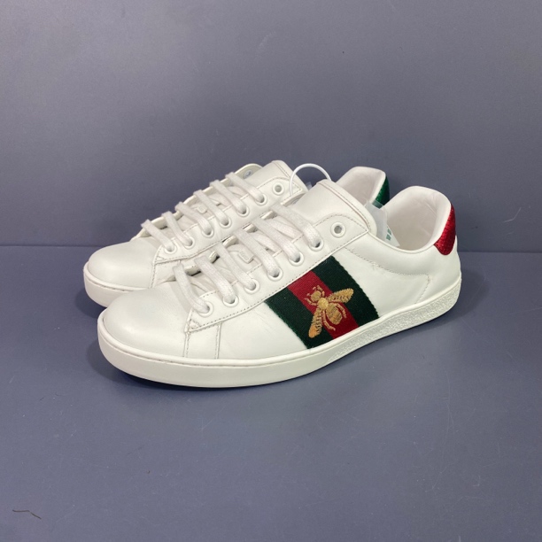 95新 GUCCI/古驰 39码 古驰Gucci 小蜜蜂 休闲鞋 总体很新 255