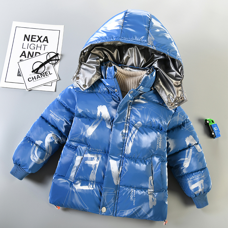 简贝乐2025年新款儿童加绒加厚棉服三防免洗男童冬装棉衣保暖冬季