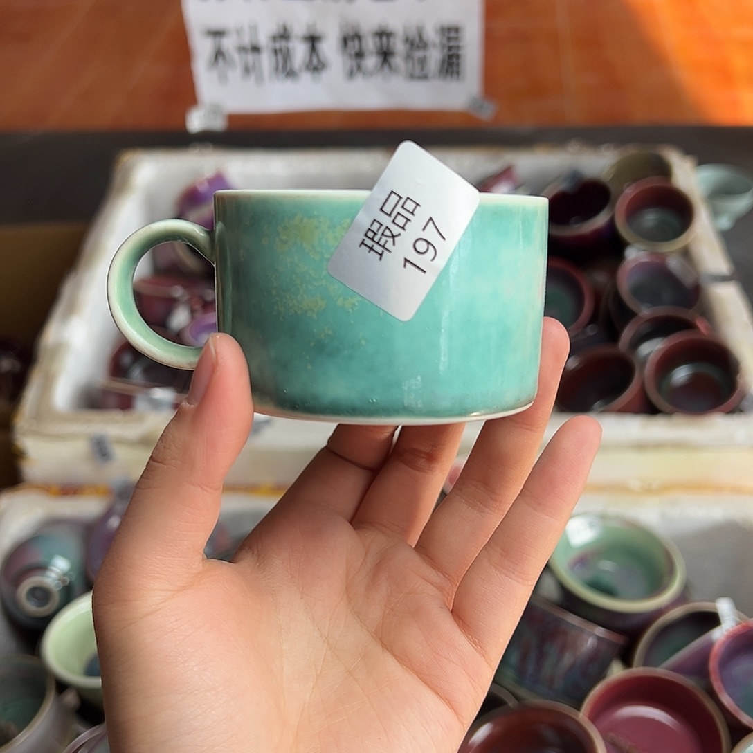 陶摆件窑口自销原矿钧瓷