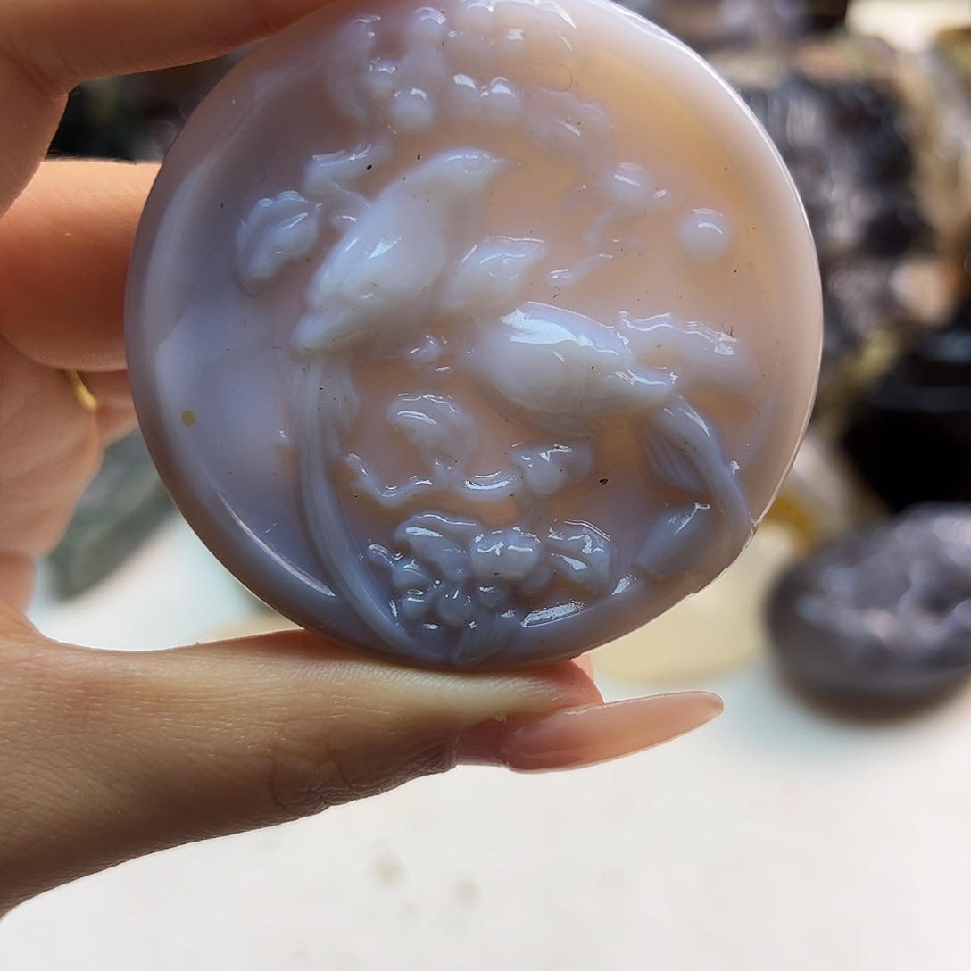 玛瑙/玉髓合金颈饰