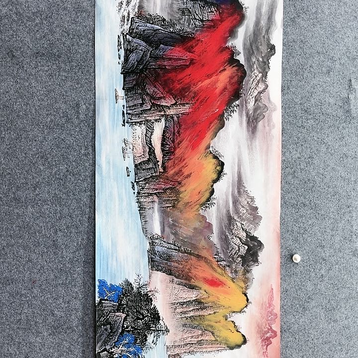 鲁岳美术艺术作品1