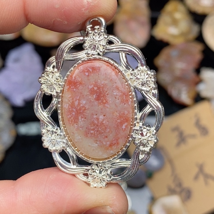 硅化珊瑚（珊瑚玉）手镯未镶嵌