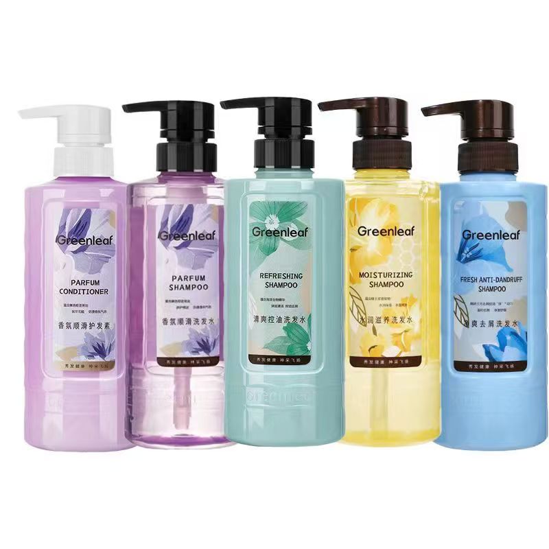 绿叶清爽控油去屑滋养顺滑洗发水护发素正品加盟店发货沐浴露