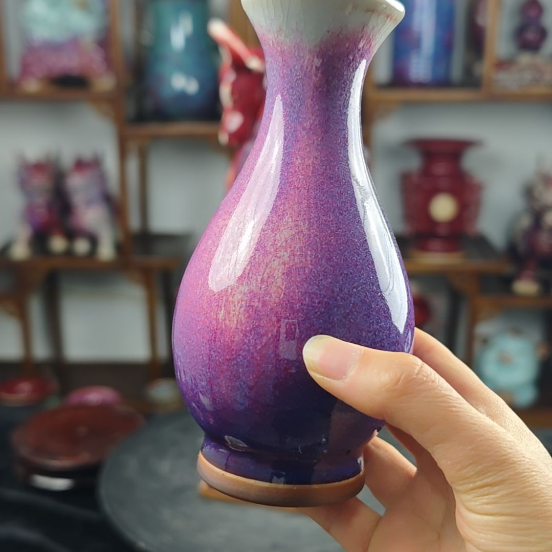 摆件神后镇钧瓷摆件