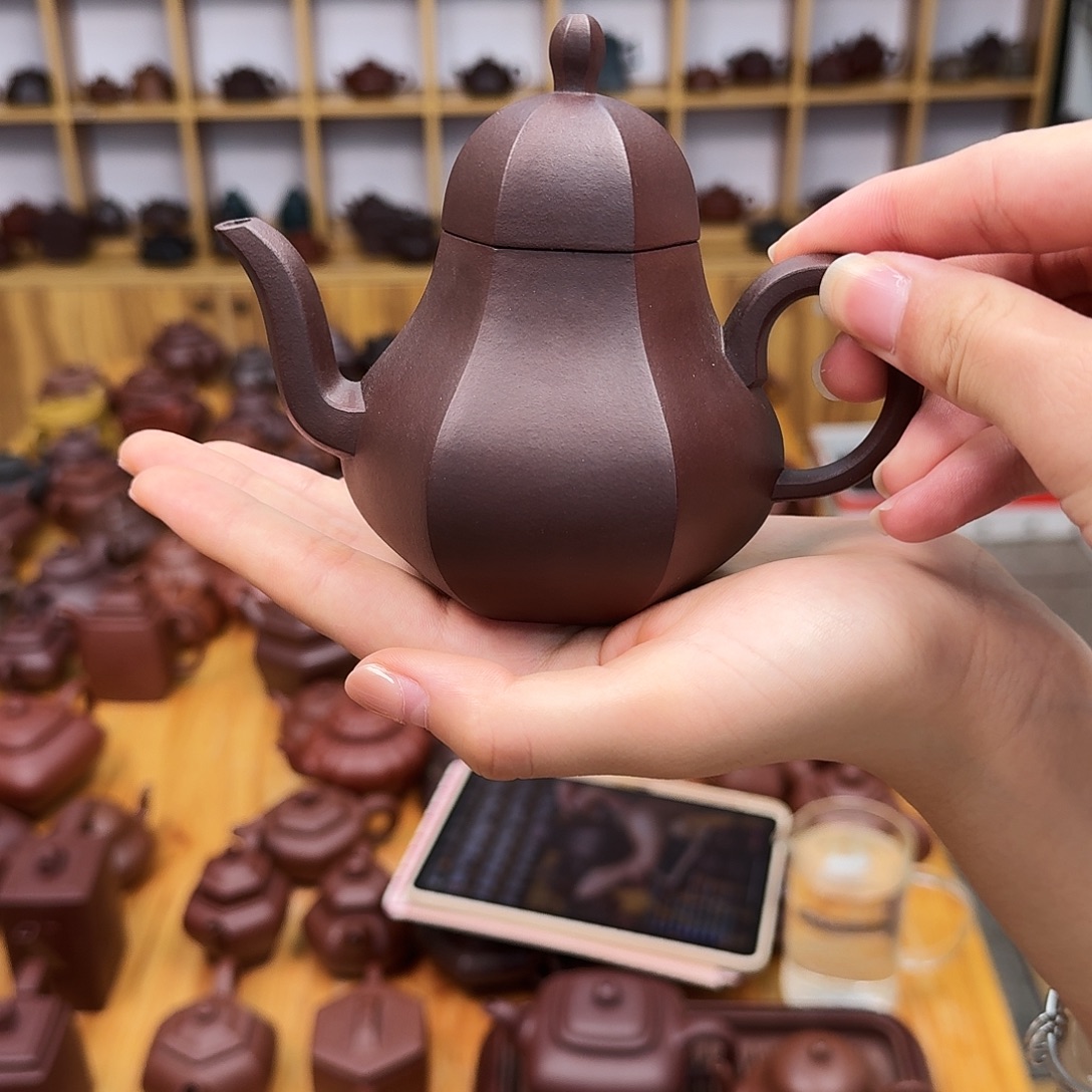 茶壶紫砂紫砂壶六方思婷200cc