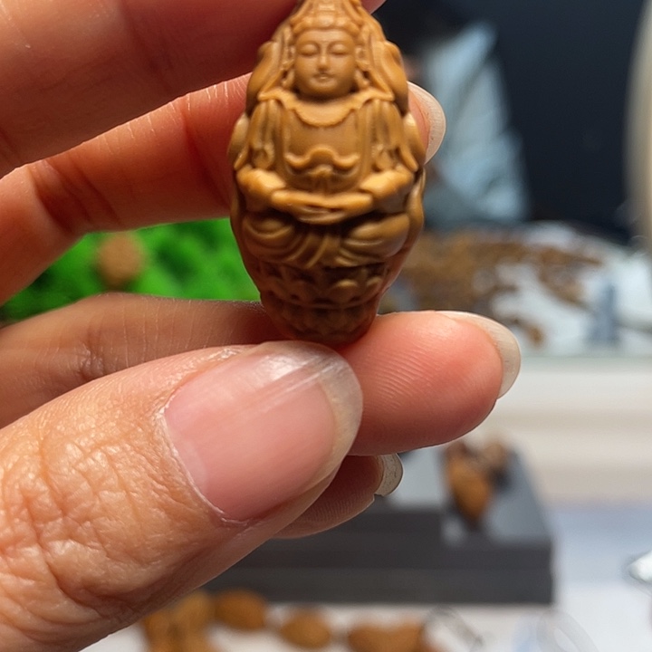 橄榄核吊坠橄榄核