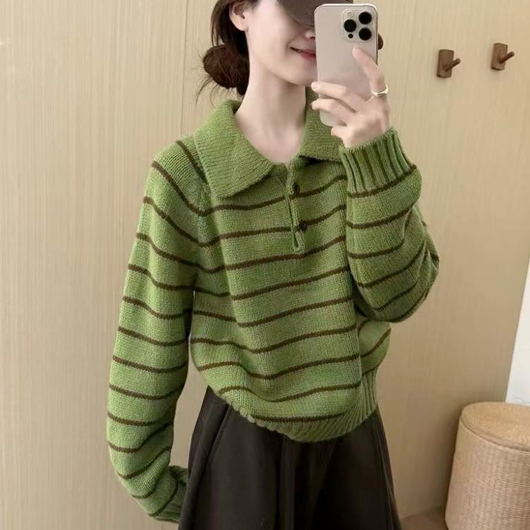 Meiya美芽-（B200-B299）韩系休闲百搭毛衣女装