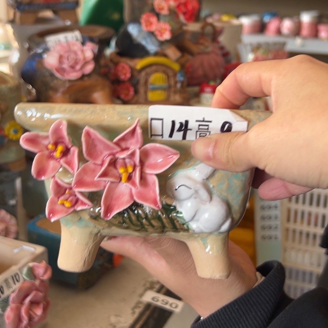 花盆，拍满20发货，退款拉黑