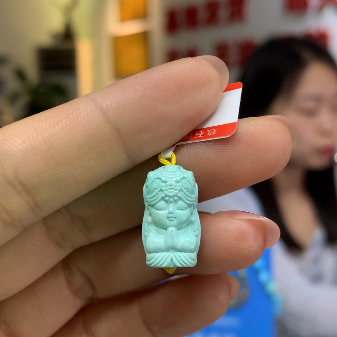 绿松石未镶嵌配饰