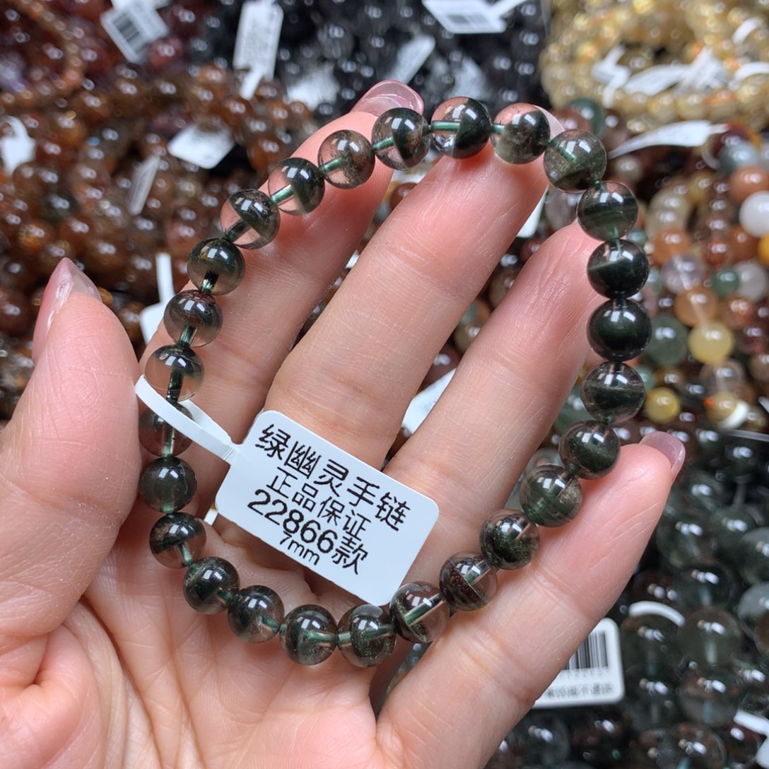 水晶手链未镶嵌天然