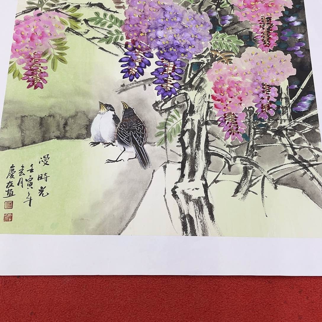 国画手绘国画作品