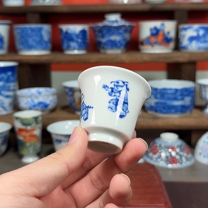 杯现代景德镇陶瓷杯