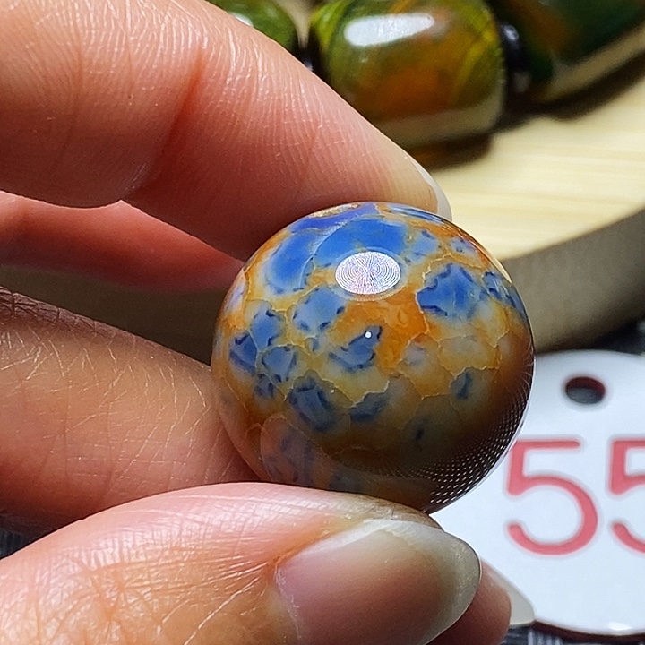 永***席玛瑙/玉髓未镶嵌颈饰