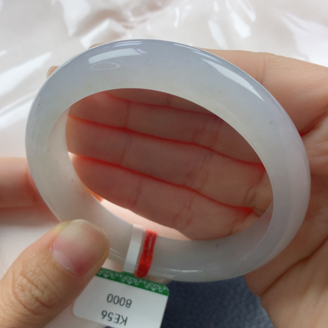 未镶嵌手镯翡翠缅甸天然翡翠A货56正