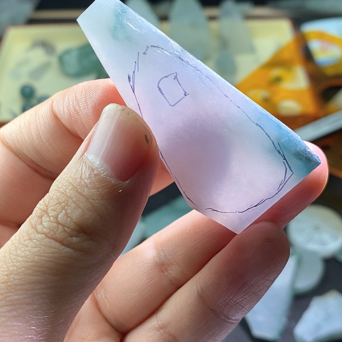 颈饰未镶嵌翡翠定制