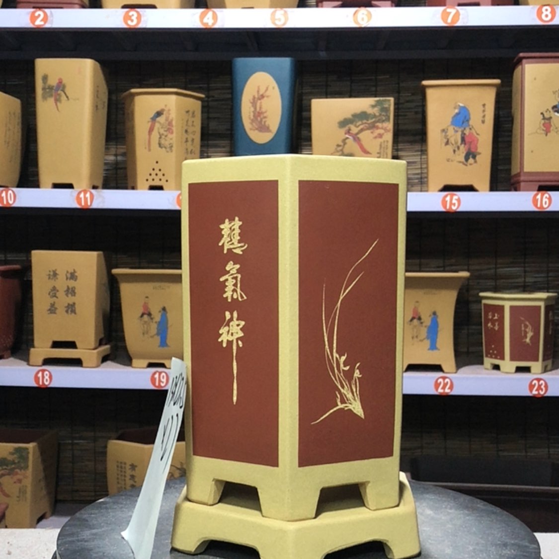 【闪购商品】紫砂花盆林*