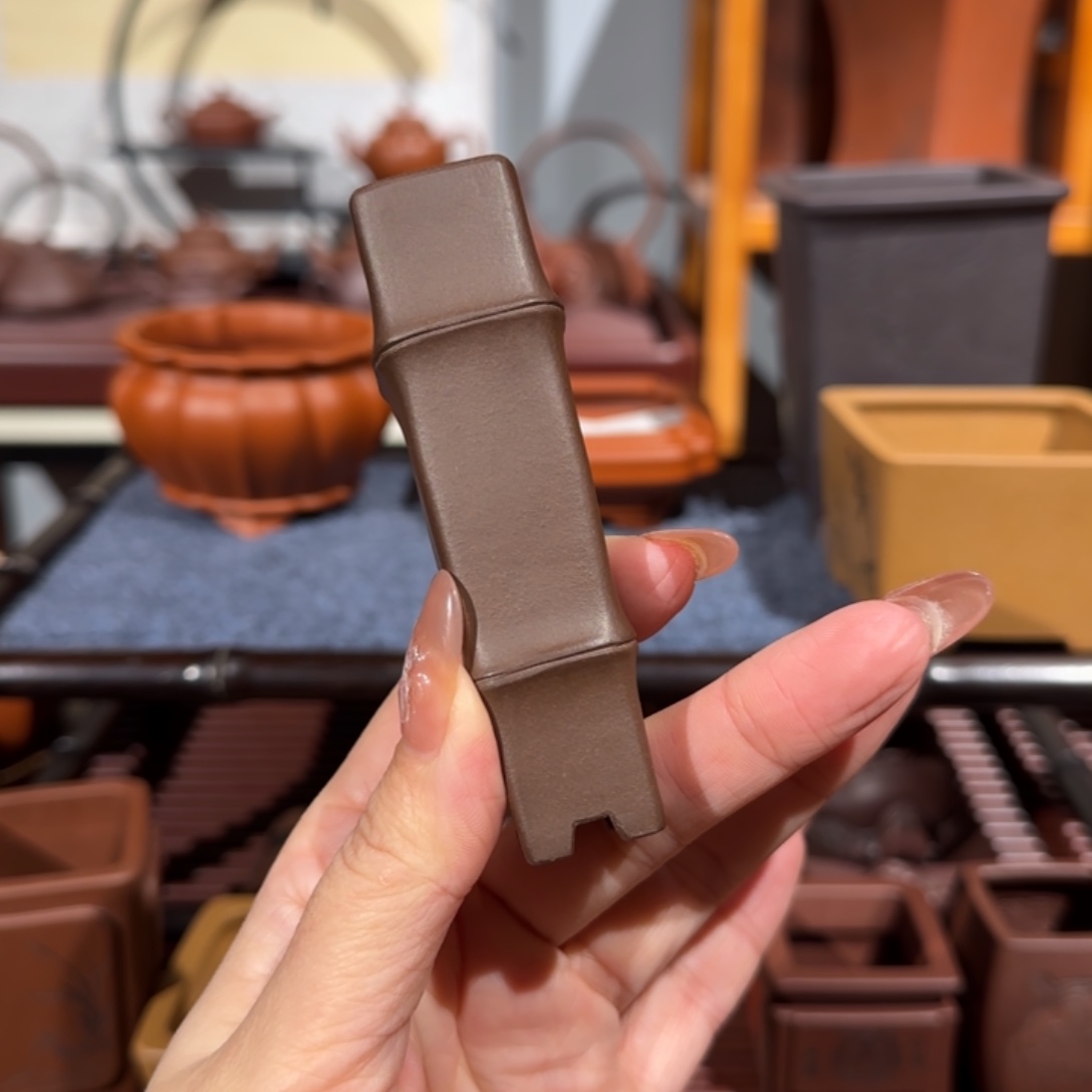 紫砂花盆全手工制作