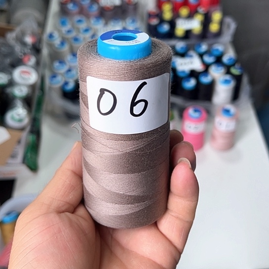 化纤中卡色服装线06号