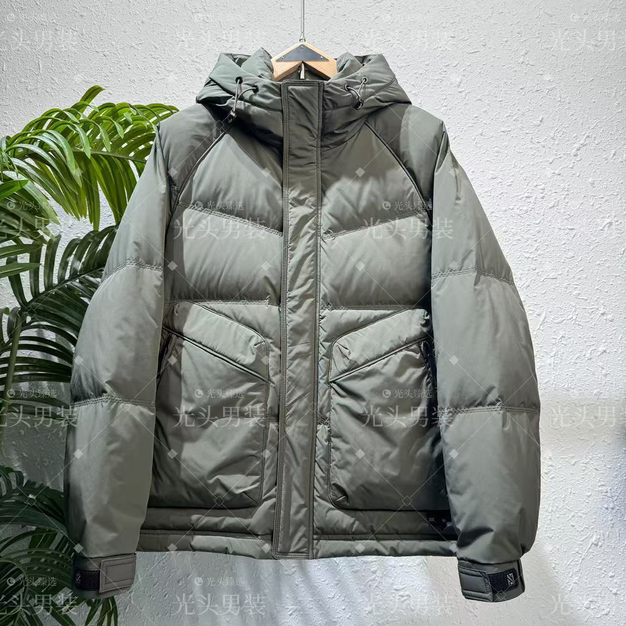 『光头臻选』冬季新款高档潮牌休闲时尚百搭羽绒服-9207