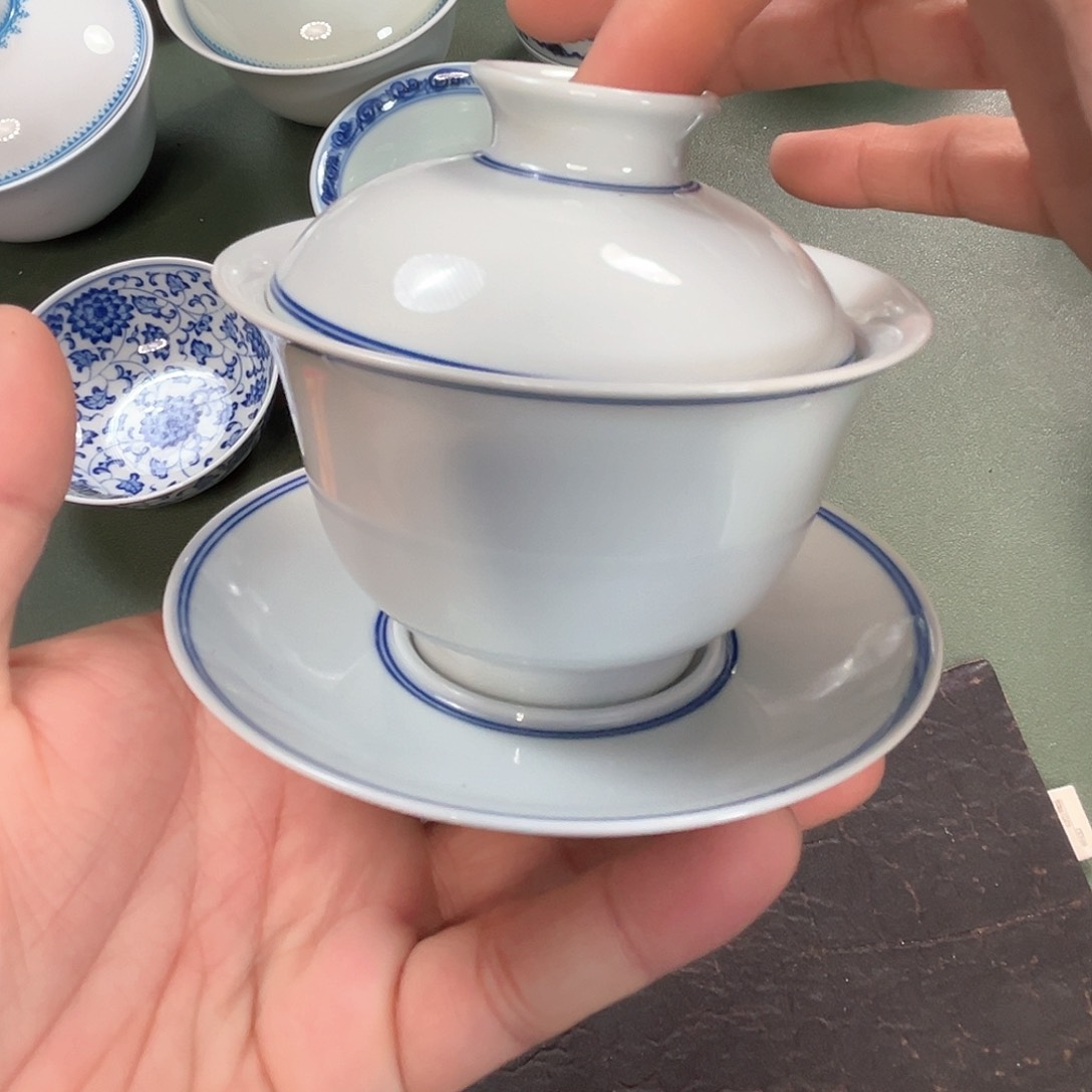 杯青花瓷器青花瓷器