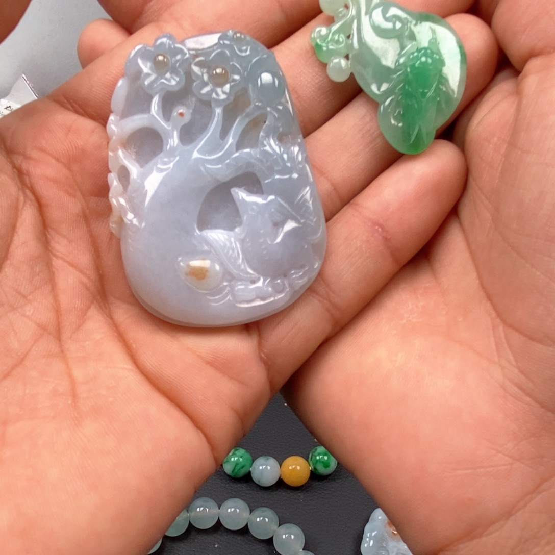 翡翠手链未镶嵌我