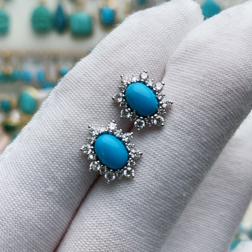 【闪购商品】绿松石配饰银S925镶嵌