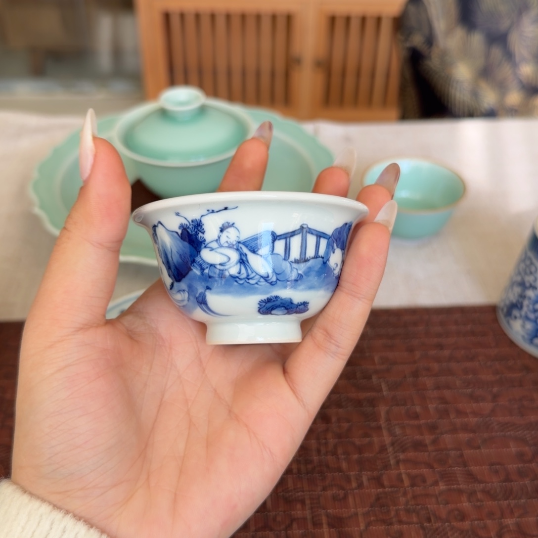 瓷片青花瓷器等传统工艺的陶瓷器皿