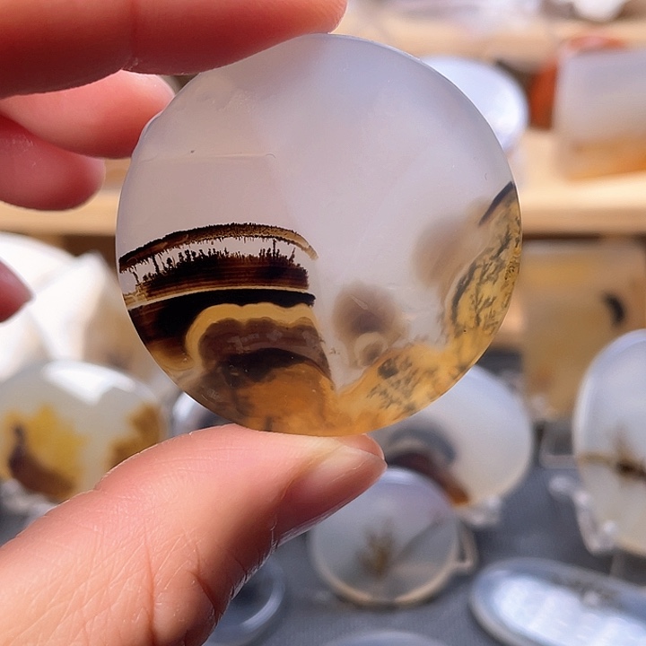 玛瑙/玉髓吊坠(不含链)未镶嵌