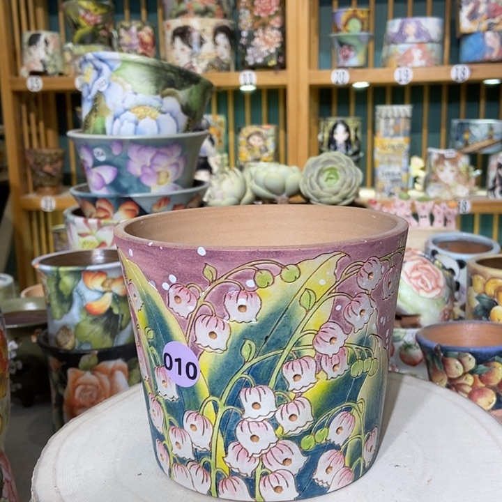 红陶景德镇艺术手绘作品