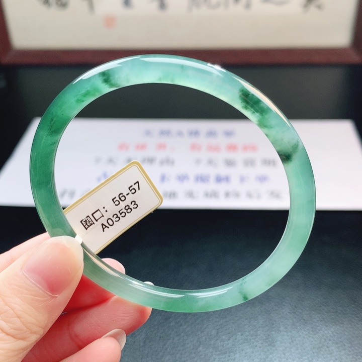 翡翠未镶嵌手镯翡翠手镯12