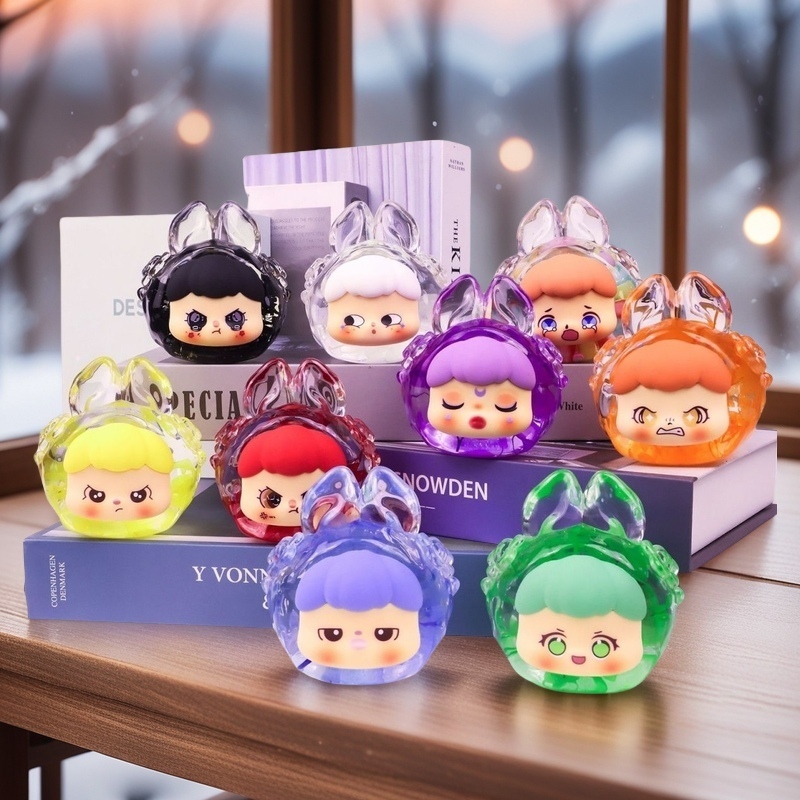 直播推推乐【大号夜光干花梦梦兔】创意可爱diy潮玩家居摆件饰品