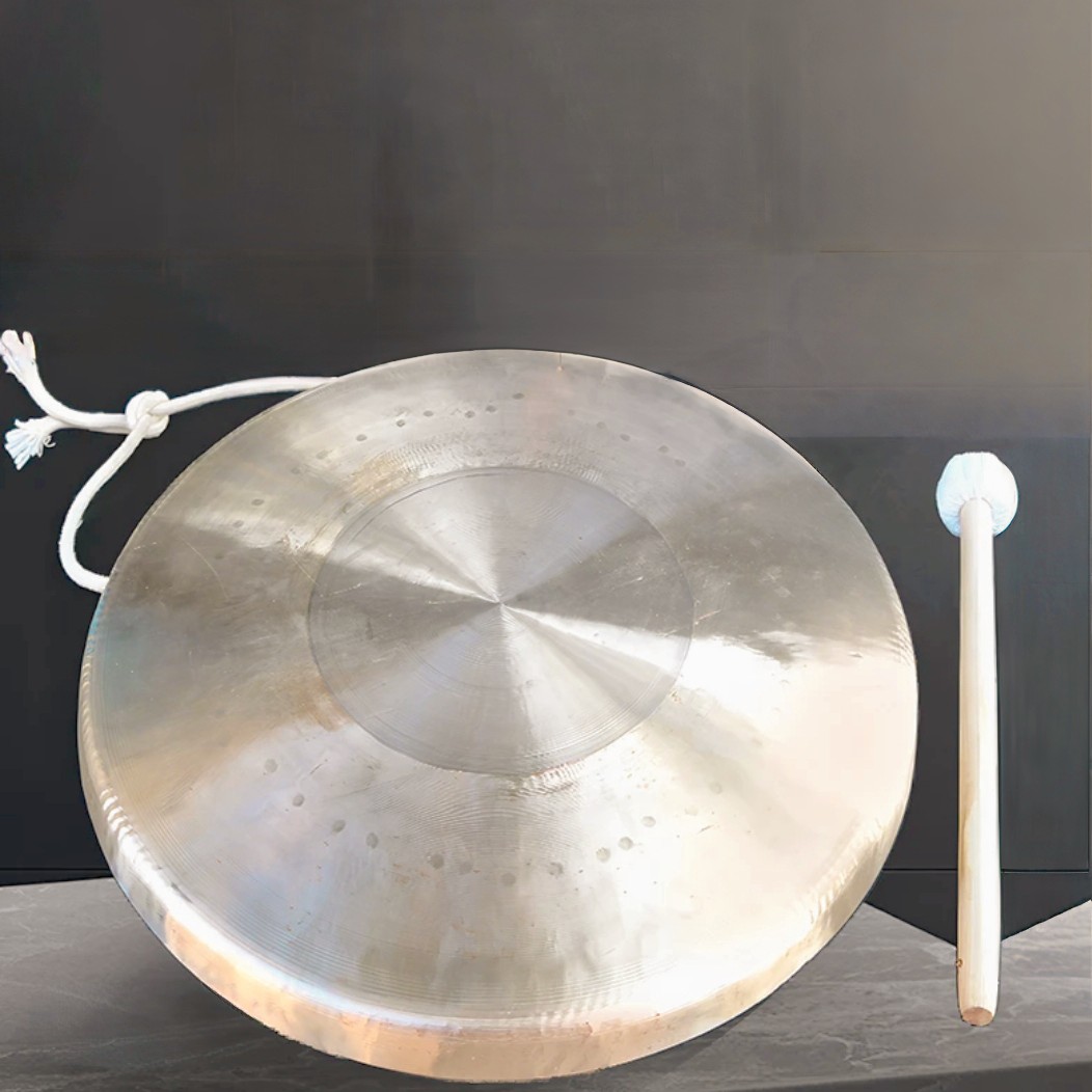  【专业响铜虎音锣】戏曲剧团锣高中低虎音锣铜锣敲锣专业镲锣乐器