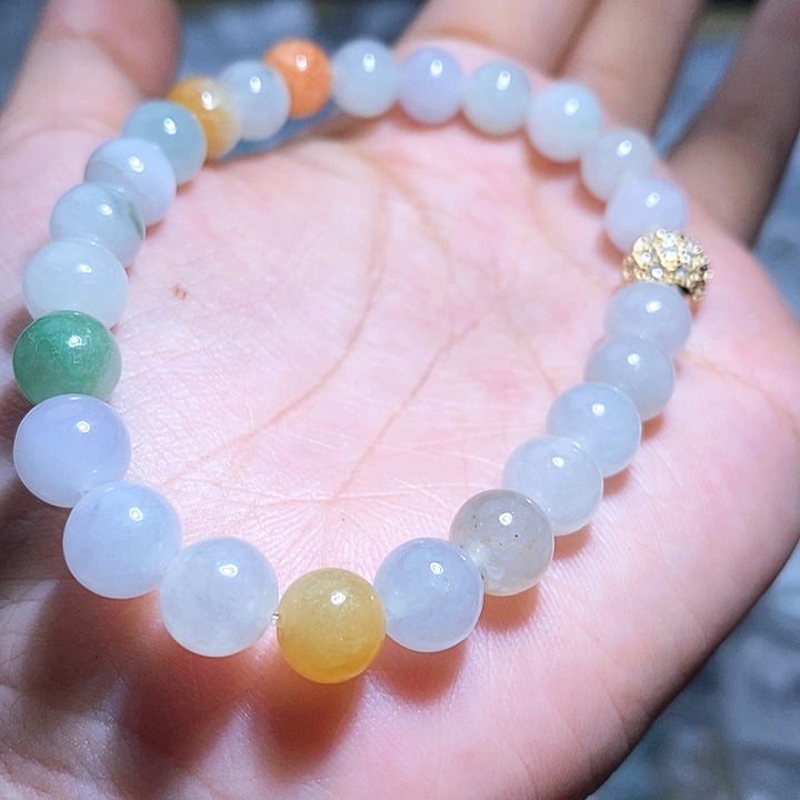 未镶嵌手串翡翠天然缅甸A货翡翠