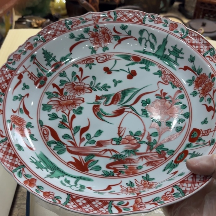 陶瓷古美术置物摆件