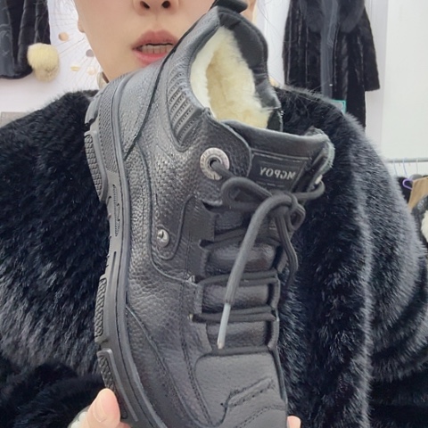 心***陈牛皮加羊皮毛一体38码