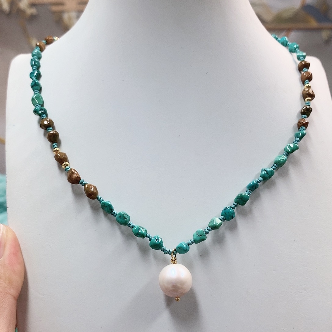 未镶嵌绿松石珠宝奇石