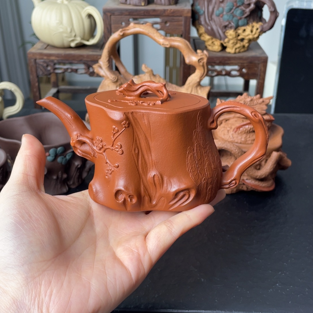 明***水紫砂茶壶紫砂壶茶具220cc