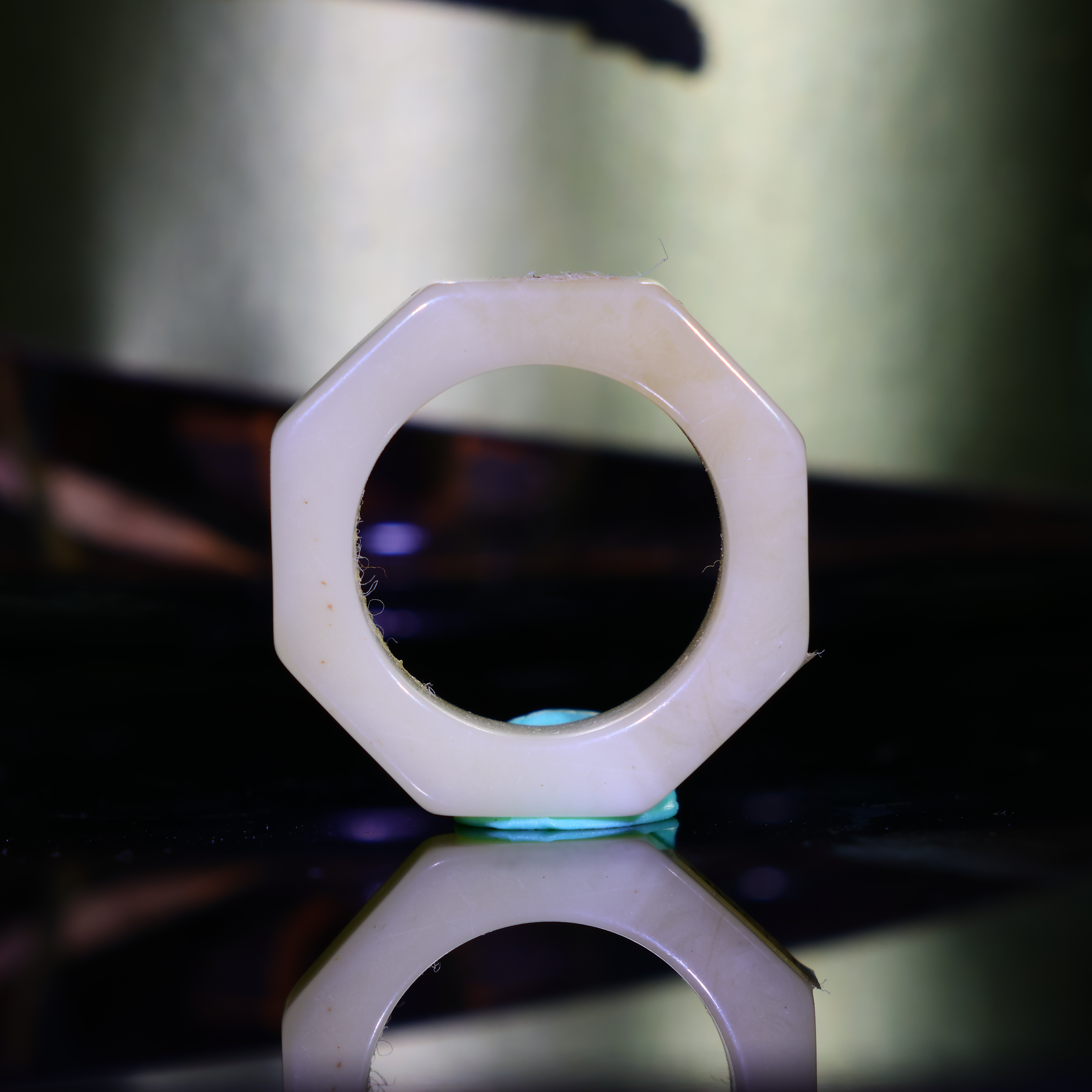 11m蜜蜡跑环跑圈原矿一物一图白蜡花浓蜡侧挂跑环蜜蜡配饰A107