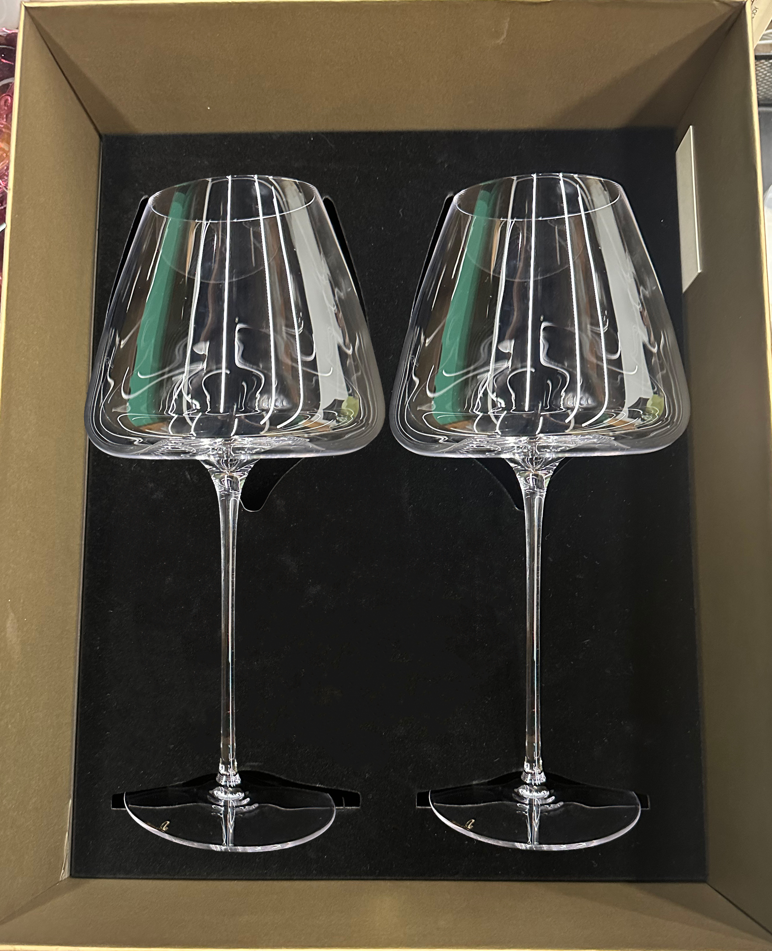 安桔美术馆【勃艮第红酒杯】意式极简轻奢现代主义高档纯手工摆件