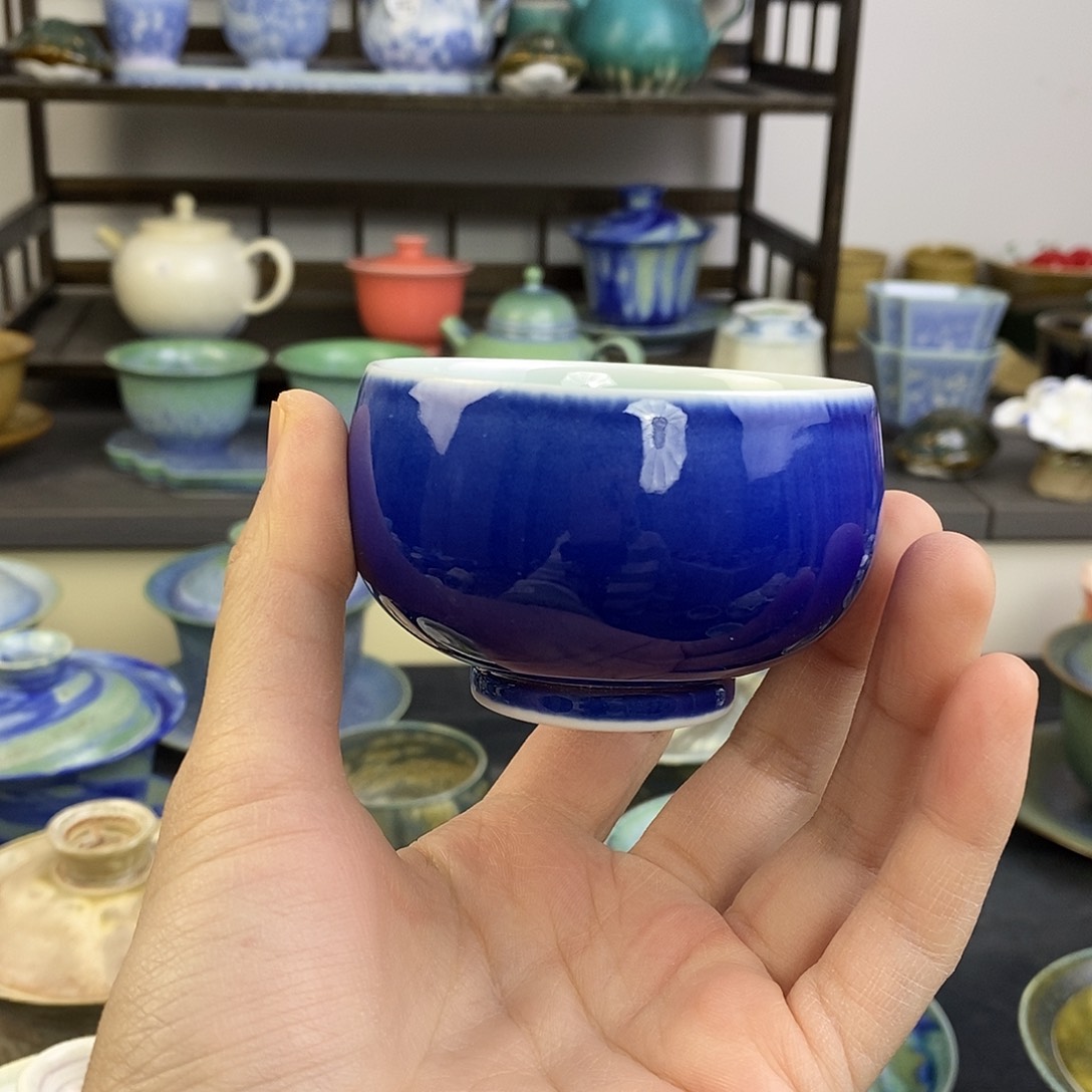 姗****景德镇高温颜色釉杯