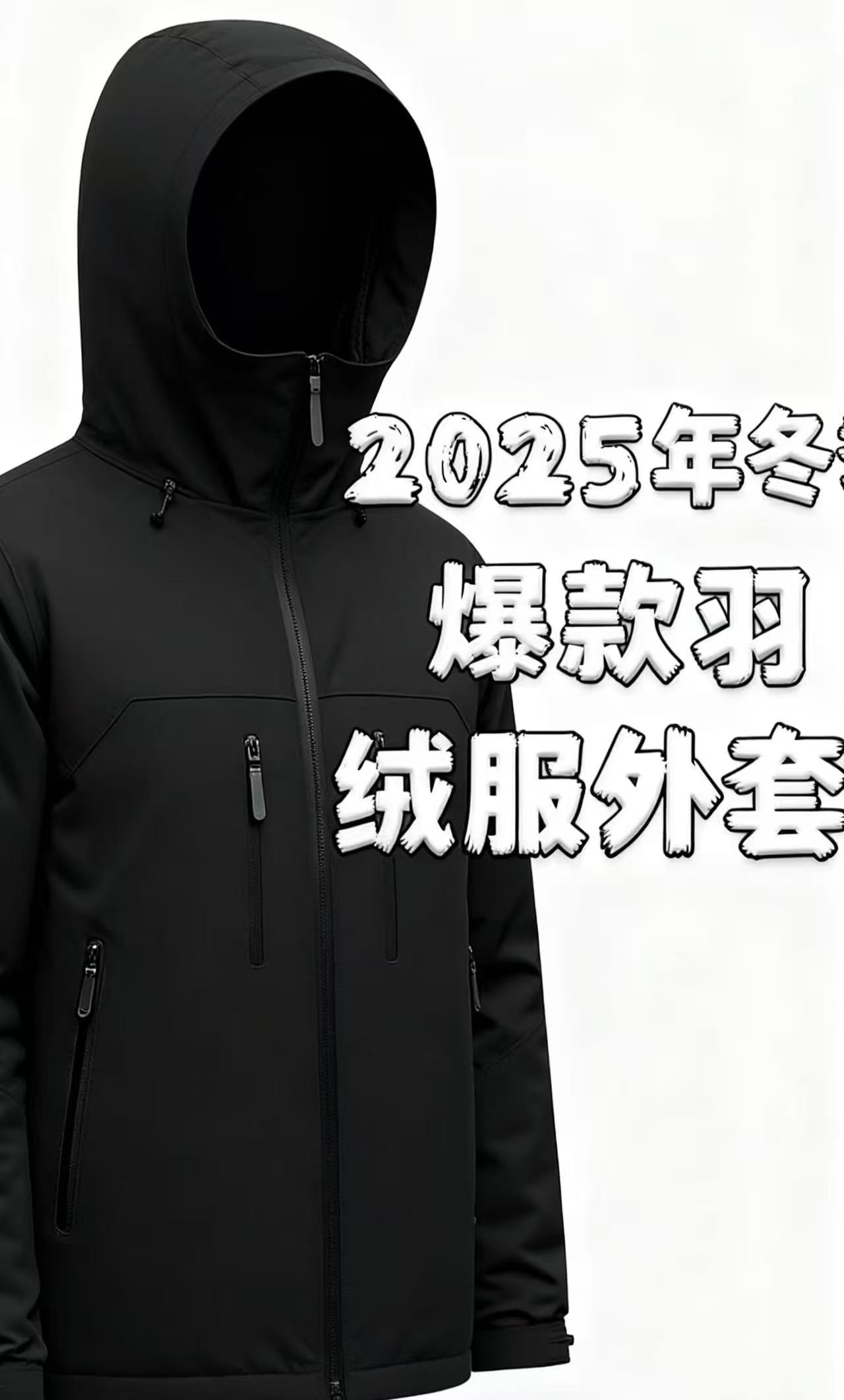 官方款号【S250207J】25冬季新款羽绒服外套轻奢百搭男女同款