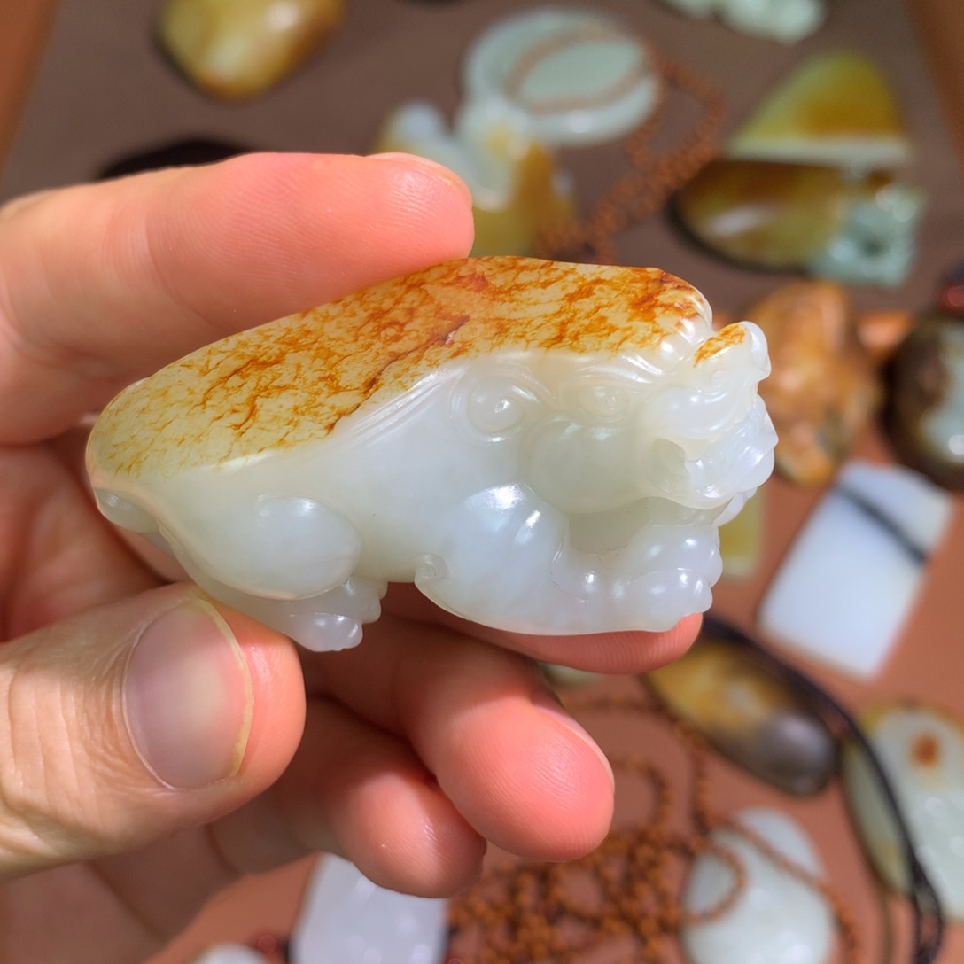 未镶嵌和田玉把件