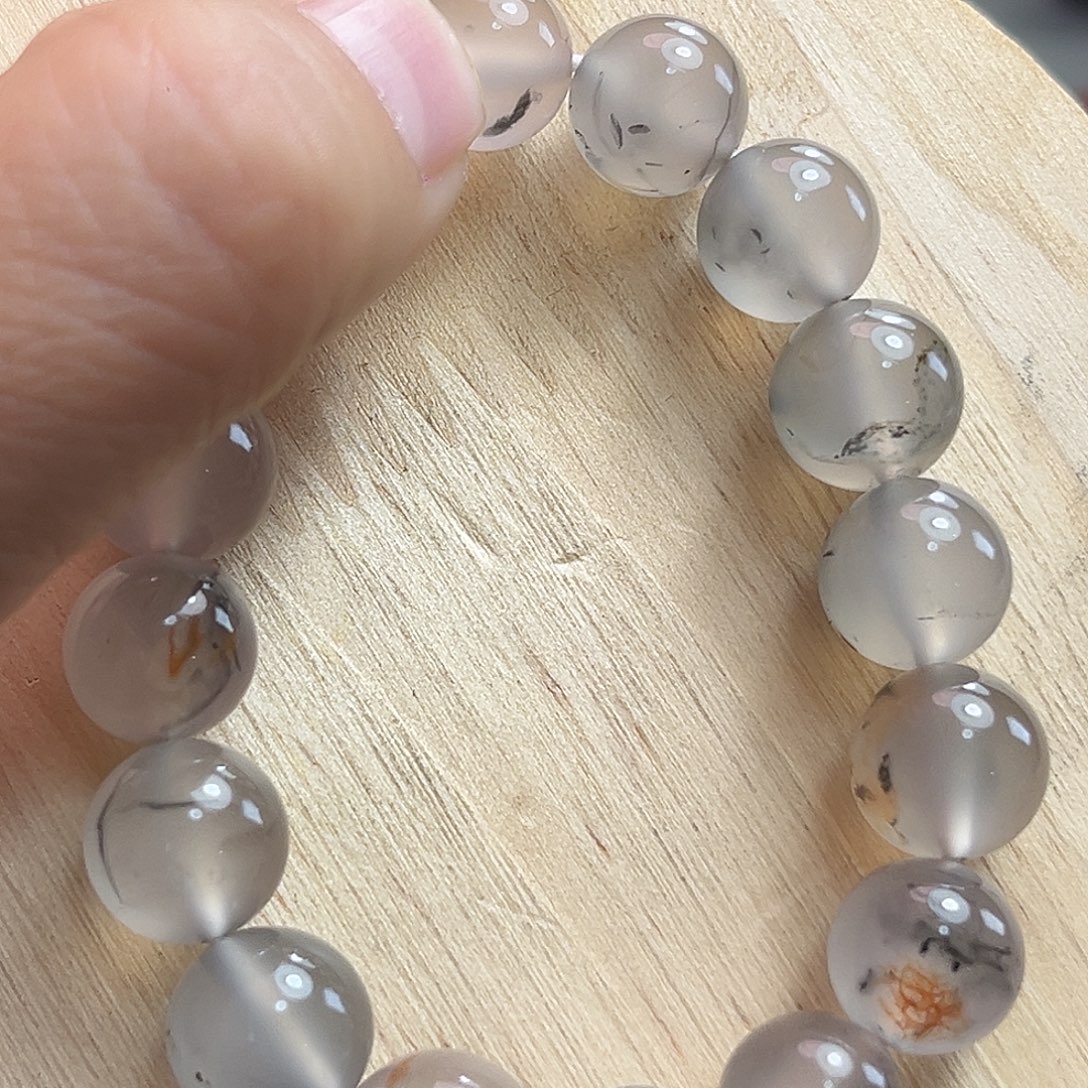 你***玛瑙/玉髓合金颈饰