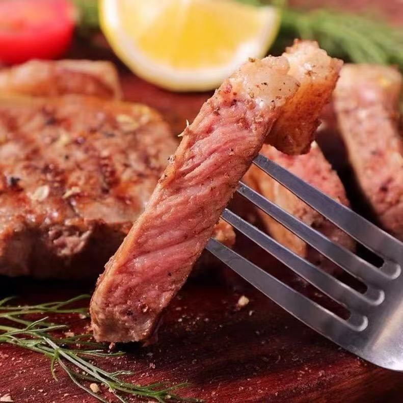 【三层海鲜】 整切眼肉调理牛排1000g/包 到手7片 顺丰冷链包邮